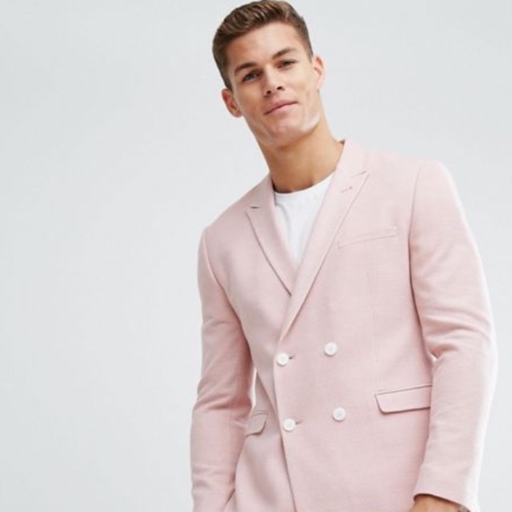 Asos Men's Double Breasted Blazer